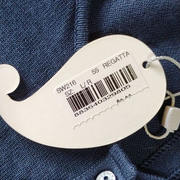 Audrey Talbott Carmel Navy Blue Button Down Cardigan - Picture 11 of 16